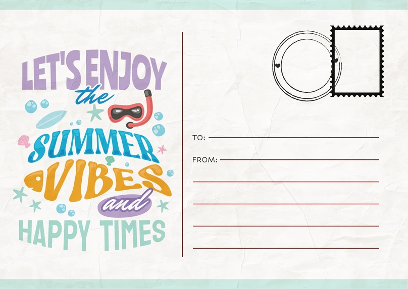 Summer vacation vibes