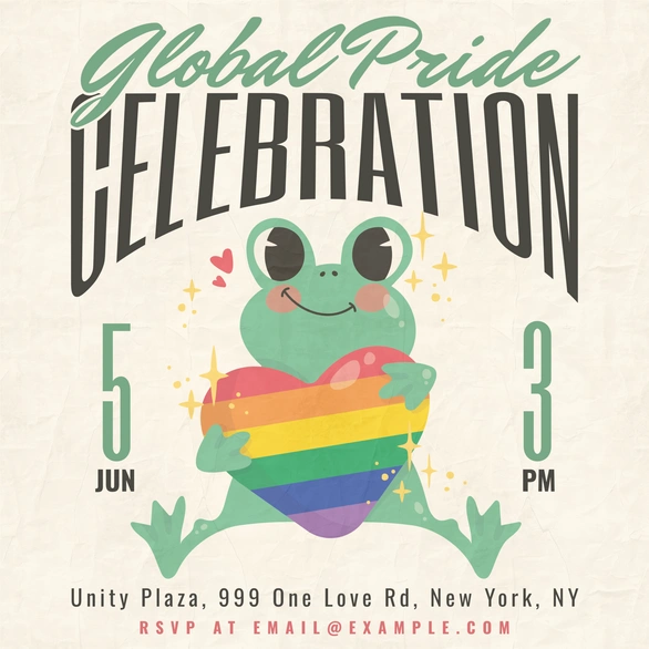 Pride Celebration Invitation