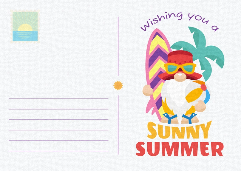 Summer Vacation Greeting