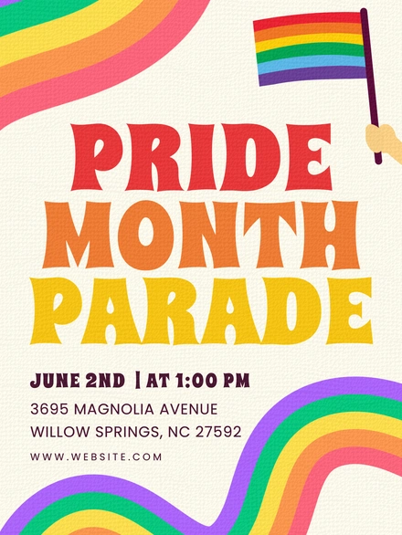 Pride Month Parade Announcement