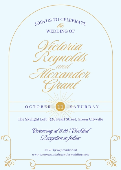 Victoria Reynolds and Alexander Grant Wedding