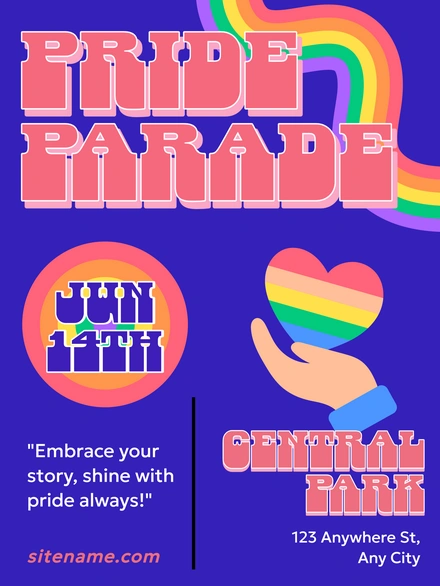 Pride Parade Announcement