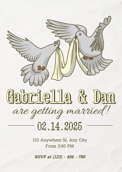 Wedding Announcement
