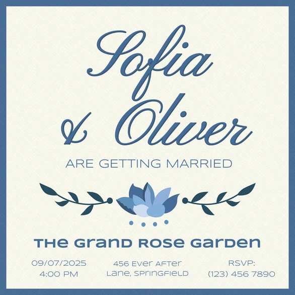 Wedding Invitation