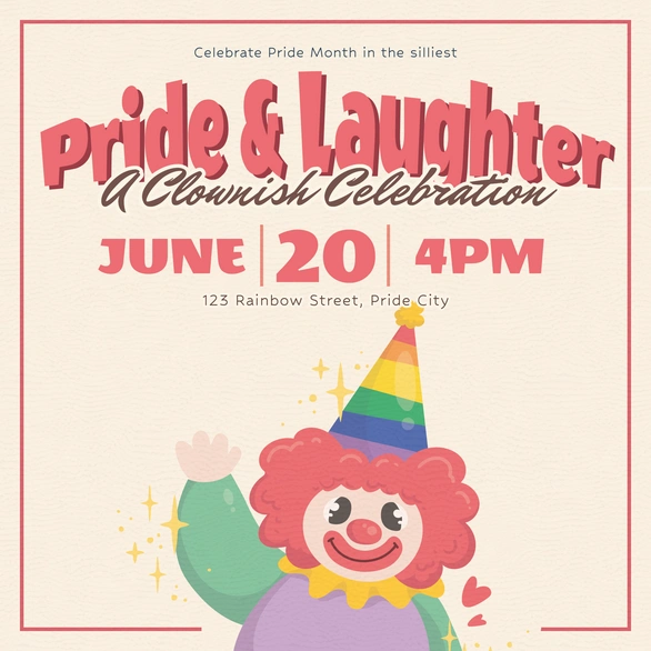 Pride Event Announcement