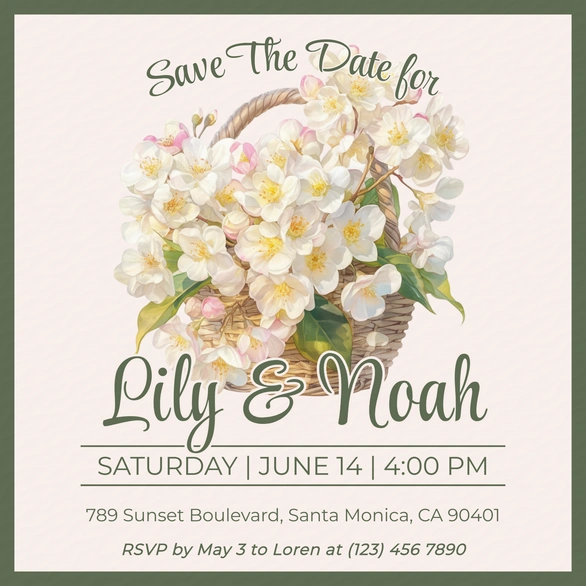 Wedding Save the Date