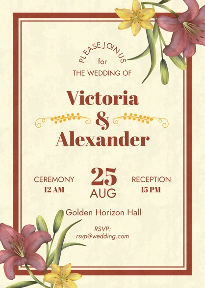 Victoria & Alexander's Wedding