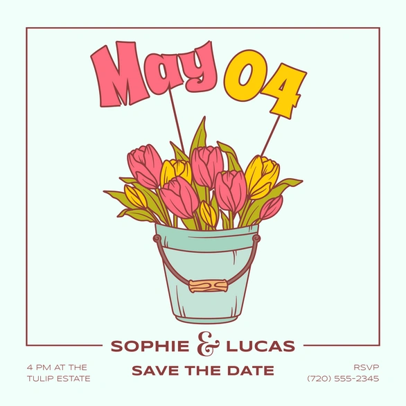 Wedding invitation