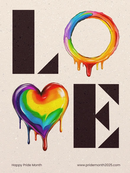Pride Month Celebration Poster