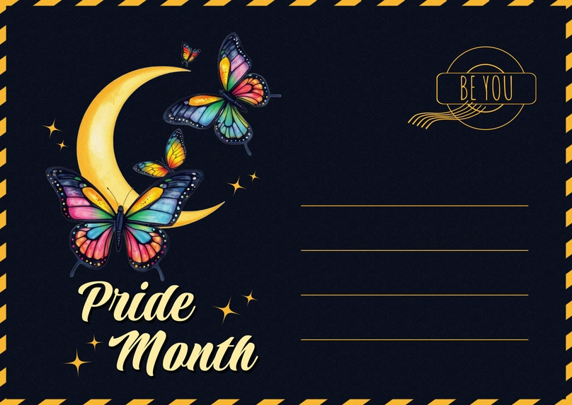 Pride Month Postcard