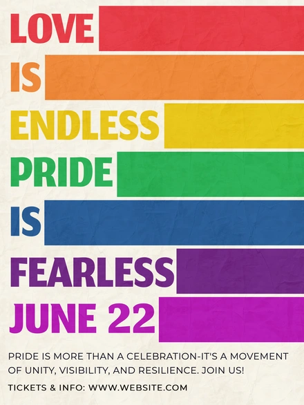 Pride Event Announcement