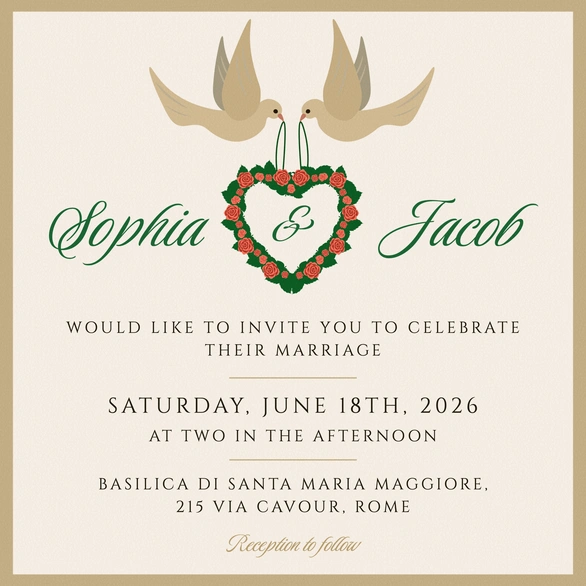 Wedding Invitation