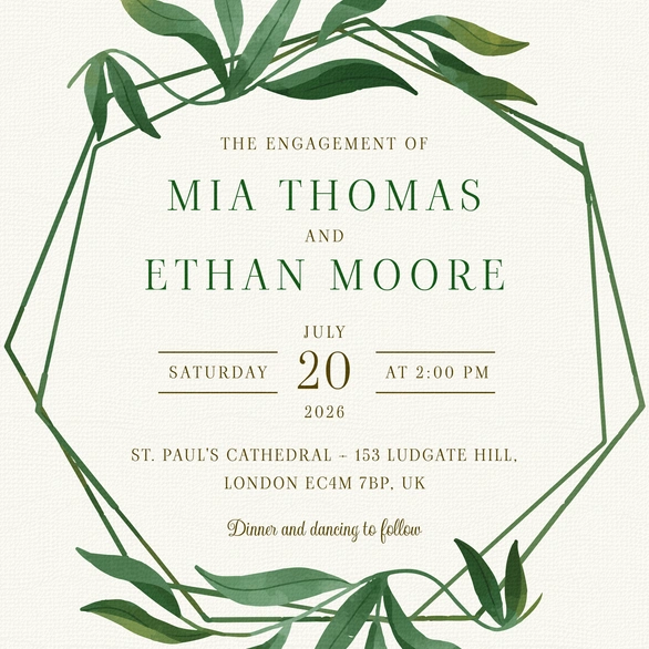 Engagement of Mia Thomas and Ethan Moore