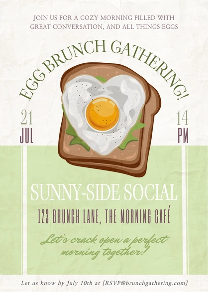 Brunch Gathering Invitation