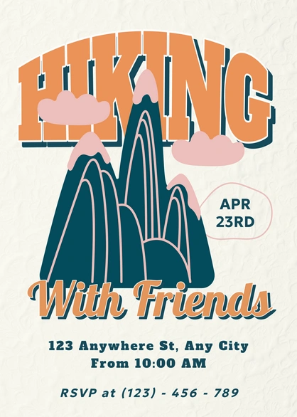 Hiking Invitation