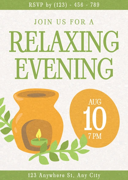 Evening Event Invitation