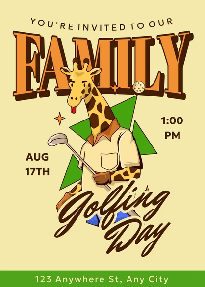 Family Golfing Day
