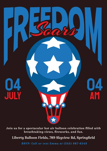 4th of July Hot Air Balloon Event