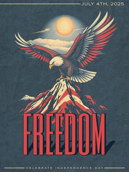 Eagle and Patriotic Theme
