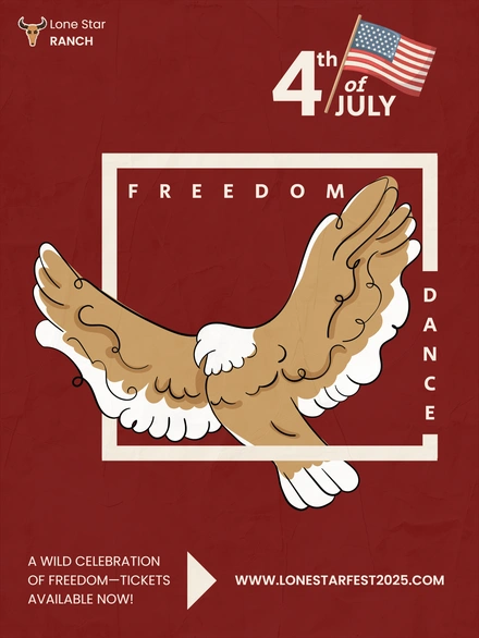 4th of July Celebration Poster