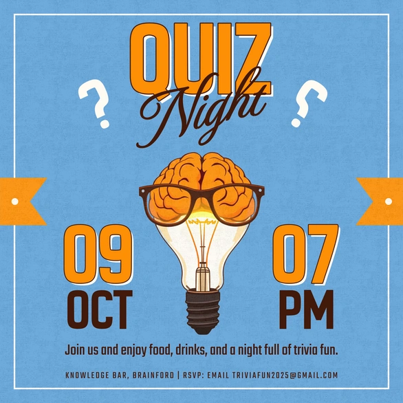 Quiz Night Invitation