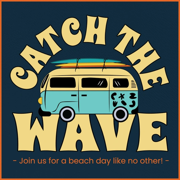 Beach Day Invitation
