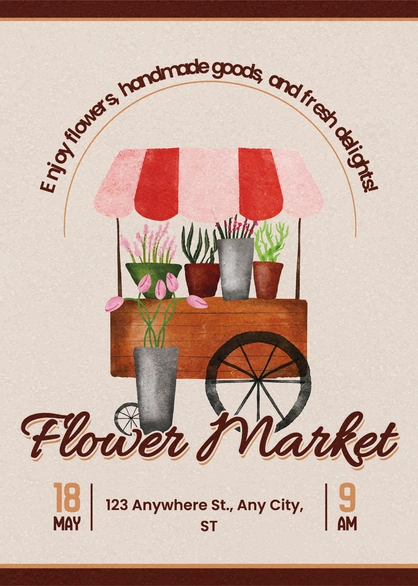 Flower Market Event