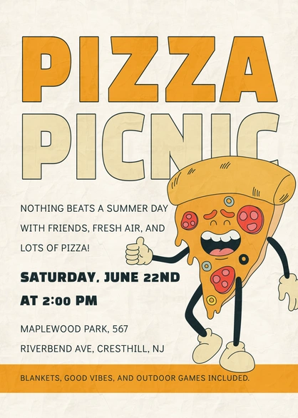 Pizza Picnic Event