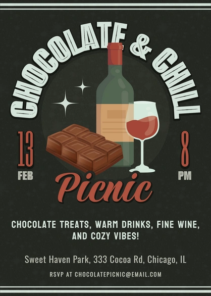 Chocolate Picnic Event