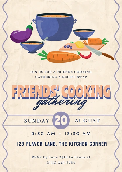 Friends' Cooking Gathering