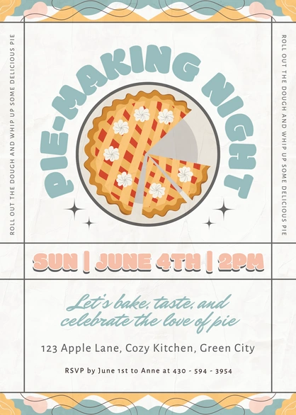 Pie-Making Night Event