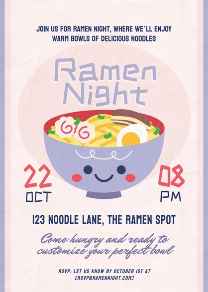 Ramen Night Event