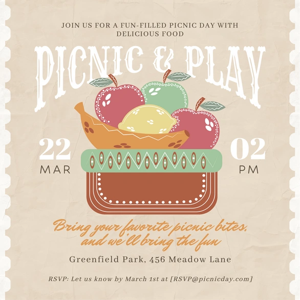 Picnic Invitation