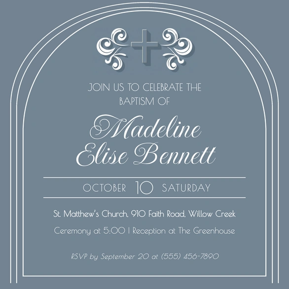 Baptism Celebration