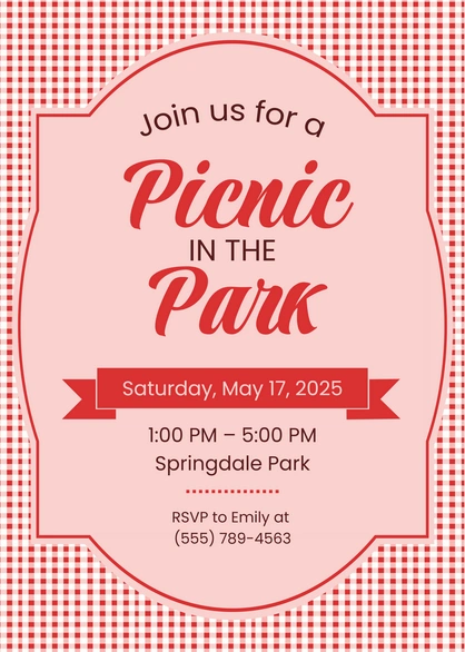 Picnic Invitation