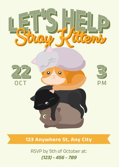 Stray Kitten Help Event