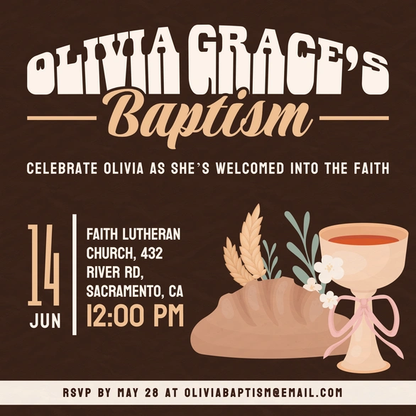 Baptism Celebration