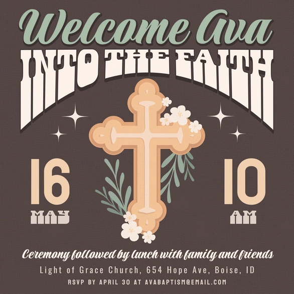 Baptism Invitation