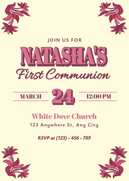 First Communion