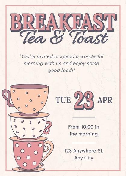 Breakfast Invitation