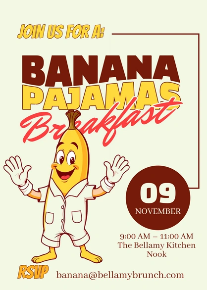 Breakfast Event Invitation