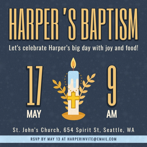 Baptism Event