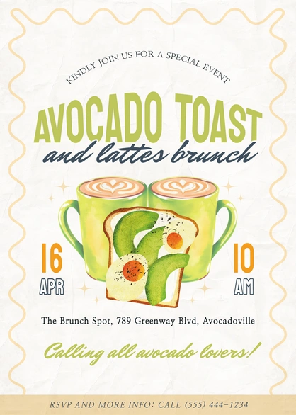 Brunch Event Invitation
