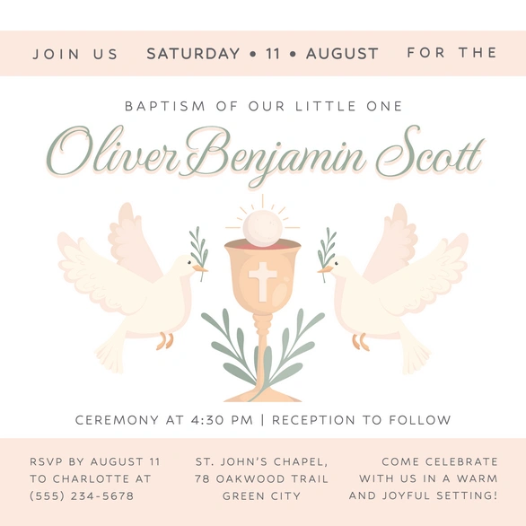 Baptism Ceremony