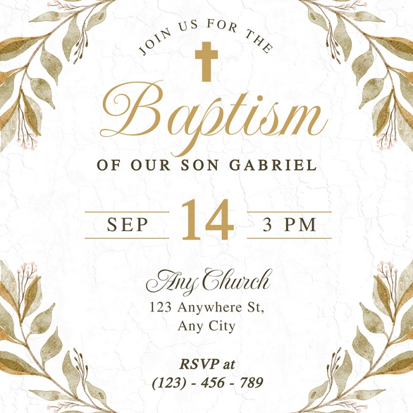 Baptism of Son