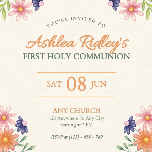 Holy Communion Event