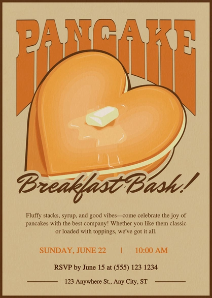 Pancake Breakfast Event