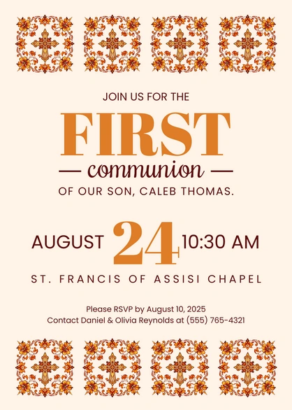 First Communion