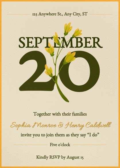 Wedding Invitation
