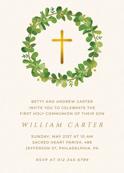 Holy Communion Celebration